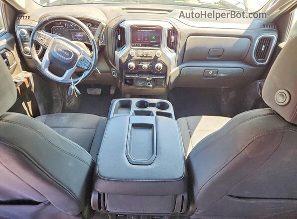 1GTU9BED8LZ170010 2020 GMC SIERRA Gray Առջևի վահանակի տեսք