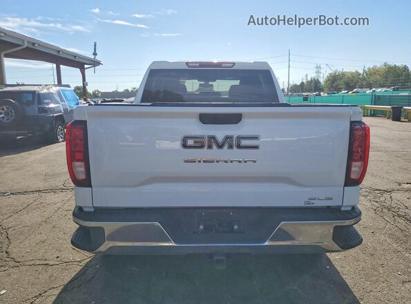 1GTU9BEDXMZ329921 2021 GMC SIERRA White უკანა ხედი