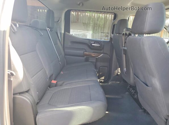 1GTU9BEDXMZ329921 2021 GMC SIERRA White უკანა სავარძლების ხედი