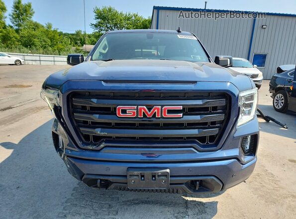 1GTU9CED5MZ117014 2021 GMC SIERRA Blue წინა ხედი