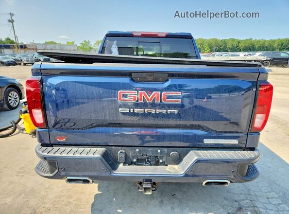 1GTU9CED5MZ117014 2021 GMC SIERRA Blue უკანა ხედი