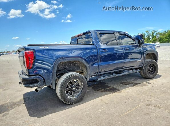1GTU9CED9LZ206194 2020 GMC SIERRA Синий Задняя правая четверть