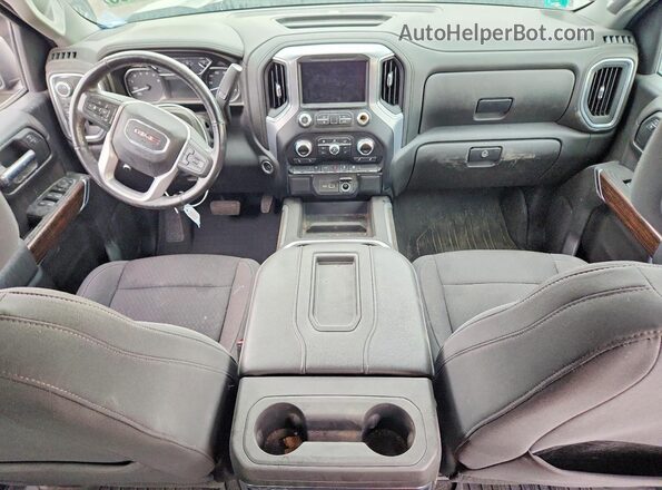 1GTU9CETXMZ397956 2021 GMC SIERRA Black Առջևի վահանակի տեսք