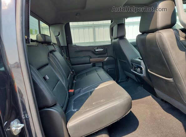 1GTU9DED9LZ293164 2020 GMC SIERRA Black უკანა სავარძლების ხედი