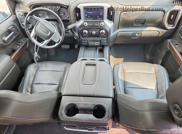 1GTU9DED9LZ293164 2020 GMC SIERRA Black წინა პანელის ხედი
