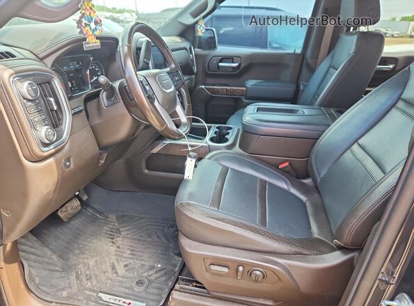 1GTU9FED8MZ162398 2021 GMC SIERRA Зеленый Вид салона спереди