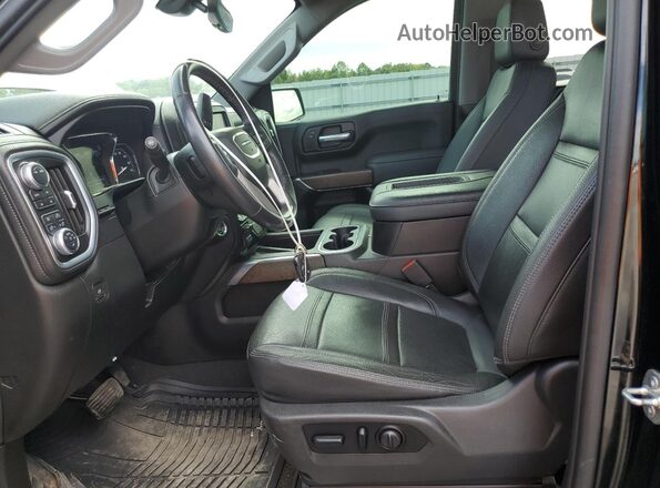 1GTU9FEL2MZ270166 2021 GMC SIERRA Black Вид салону спереду