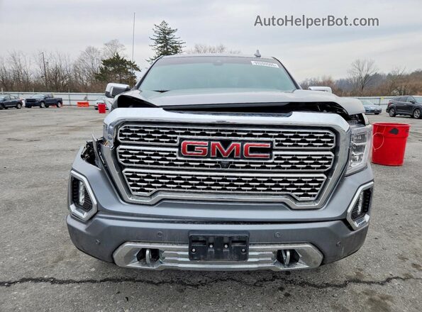 1GTU9FEL3MZ337602 2021 GMC SIERRA Gray Front view