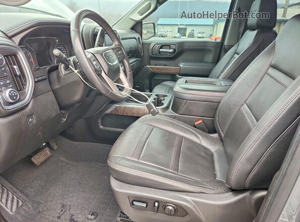 1GTU9FEL3MZ337602 2021 GMC SIERRA Gray Front interior view