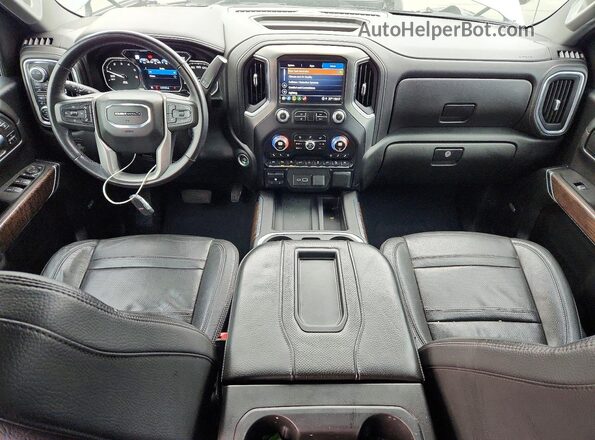 1GTU9FEL3MZ337602 2021 GMC SIERRA Gray Dashboard view