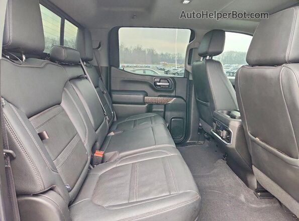 1GTU9FEL3MZ337602 2021 GMC SIERRA Gray Rear seats view