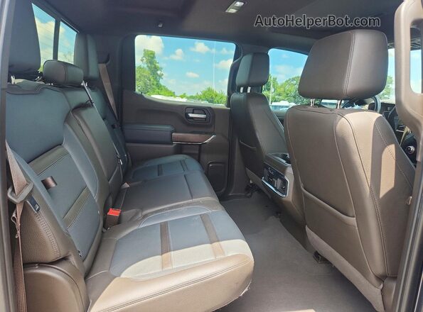 1GTU9FEL9MZ219280 2021 GMC SIERRA Gray Rear seats view