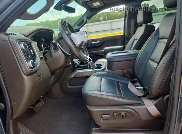 1GTU9FEL9MZ219280 2021 GMC SIERRA Gray Front interior view
