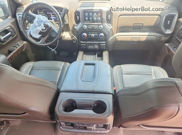1GTU9FEL9MZ219280 2021 GMC SIERRA Gray Dashboard view