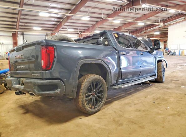 1GTU9FET8MZ386231 2021 GMC SIERRA Blue Задня права чверть