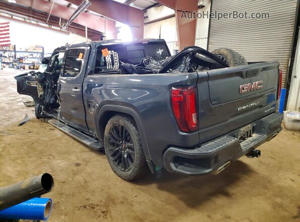1GTU9FET8MZ386231 2021 GMC SIERRA Blue Задня ліва чверть