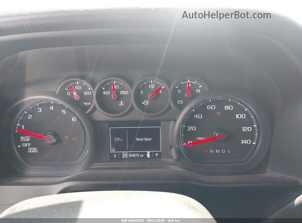 1GTUUAED8PZ288475 2023 GMC SIERRA Белый Вид спереди