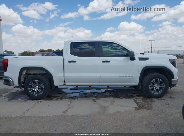 1GTUUAED8PZ288475 2023 GMC SIERRA Белый Вид задней части салона