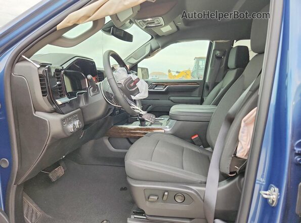 1GTUUCE80TZ306069 2026 GMC SIERRA Blue Vista interior delantera