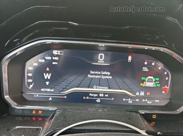 1GTUUCE83RZ206959 2024 GMC SIERRA Gray Vista del cuadro de instrumentos