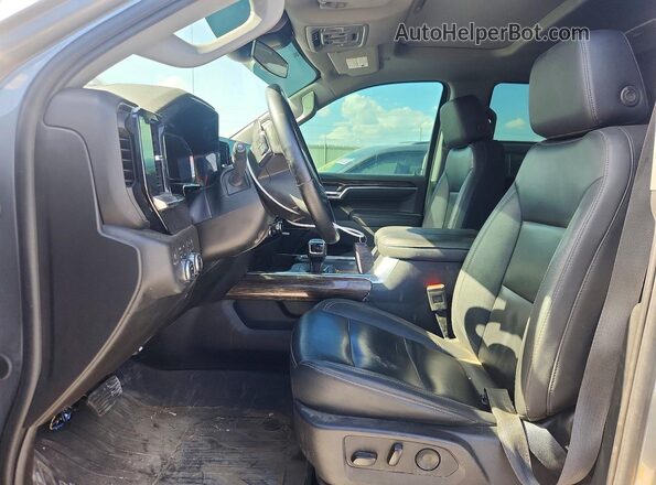 1GTUUCE85RZ201066 2024 GMC SIERRA Silver Vista interior delantera