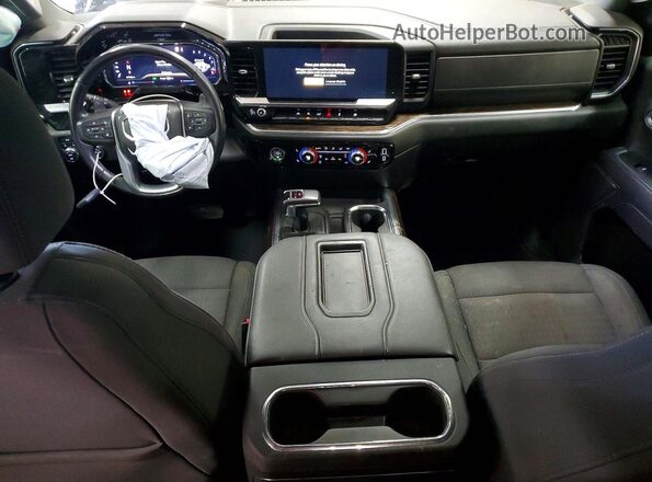 1GTUUCED8NZ643153 2022 GMC SIERRA Black Widok deski rozdzielczej