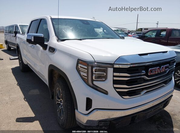 1GTUUDED4SZ260621 2025 GMC SIERRA White Widok z przodu