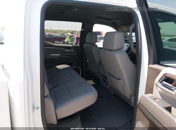 1GTUUDED4SZ260621 2025 GMC SIERRA White Widok naklejki z numerem VIN