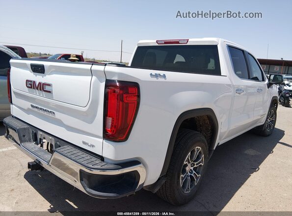 1GTUUDED4SZ260621 2025 GMC SIERRA White Widok wnętrza z tyłu