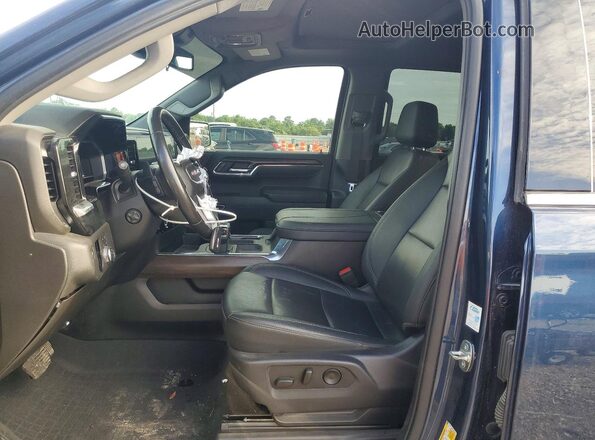 1GTUUDED5PZ143248 2023 GMC SIERRA Blue Front interior view