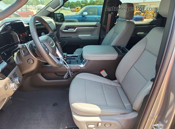 1GTUUDED5SZ332457 2025 GMC SIERRA Gray წინა სალონის ხედი