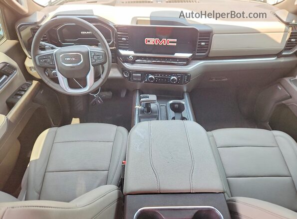 1GTUUDED5SZ332457 2025 GMC SIERRA Gray წინა პანელის ხედი