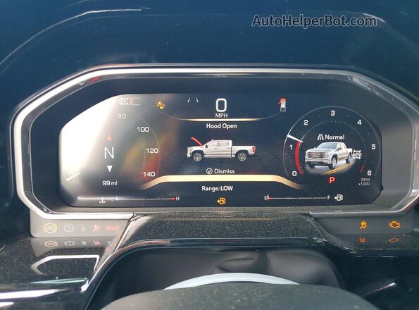 1GTUUDEDXTZ331337 2026 GMC SIERRA Red Սարքավորումների վահանակի տեսք