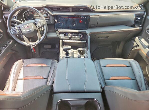 1GTUUEE82PZ167550 2023 GMC SIERRA Black Widok deski rozdzielczej
