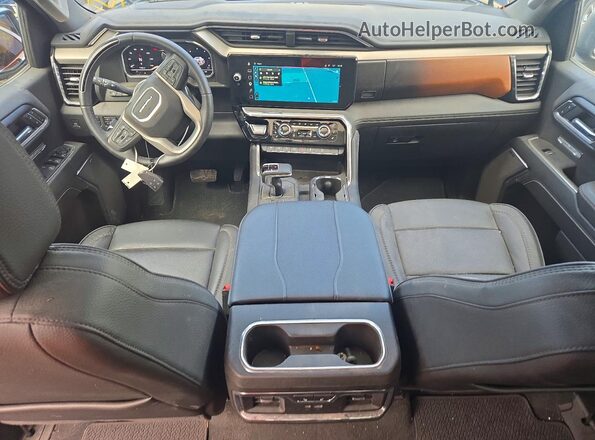 1GTUUGE80SZ306305 2025 GMC SIERRA Black Dashboard view