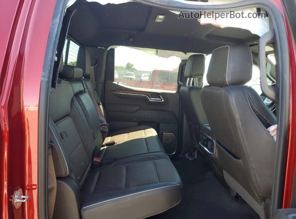 1GTUUGE83RZ259376 2024 GMC SIERRA Red Widok tylnych siedzeń