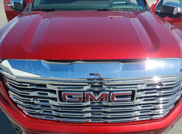 1GTUUGE83RZ259376 2024 GMC SIERRA Red Widok wnętrza z tyłu