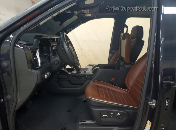 1GTUUHEL1PZ267516 2023 GMC SIERRA Black წინა სალონის ხედი