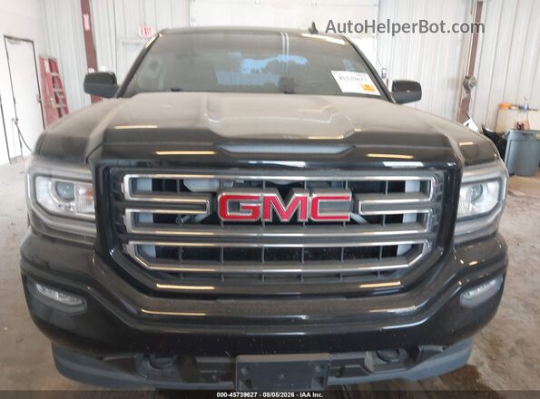 1GTV2LEC1GZ401129 2016 GMC SIERRA Black Instrument cluster view