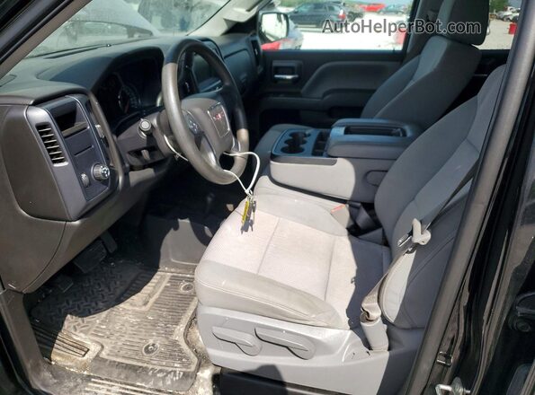 1GTV2LEC3GZ254716 2016 GMC SIERRA Black Widok wnętrza z przodu