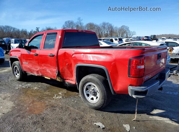 1GTV2LEC7HZ127520 2017 GMC SIERRA Red Trasero izquierdo