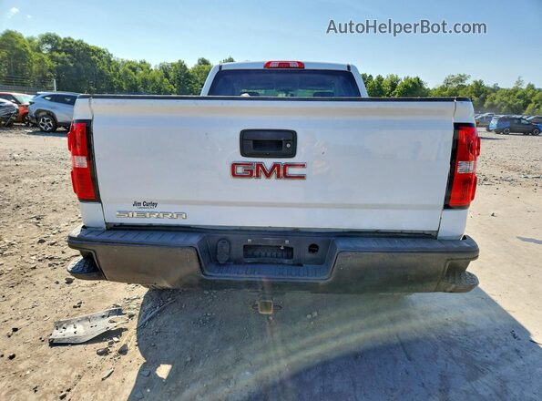 1GTV2LEC7JZ351604 2018 GMC SIERRA White Հետևի տեսք