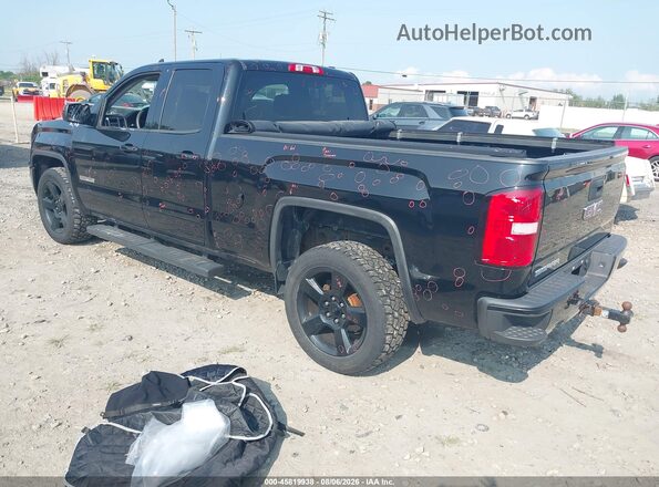 1GTV2LEC8HZ377882 2017 GMC SIERRA Черный Задняя левая четверть