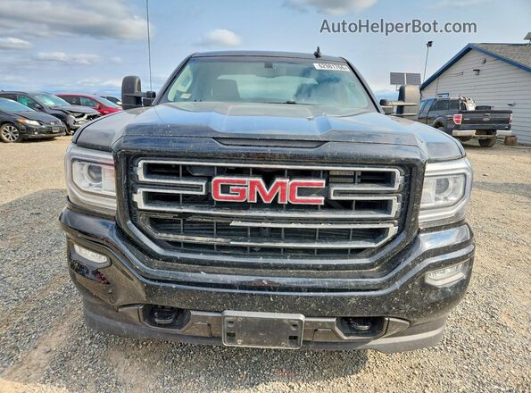 1GTV2LECXJZ348034 2018 GMC SIERRA Black Front view