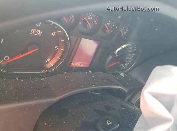 1GTV2LEH3GZ157625 2016 GMC SIERRA Charcoal ხელსაწყოთა პანელის ხედი