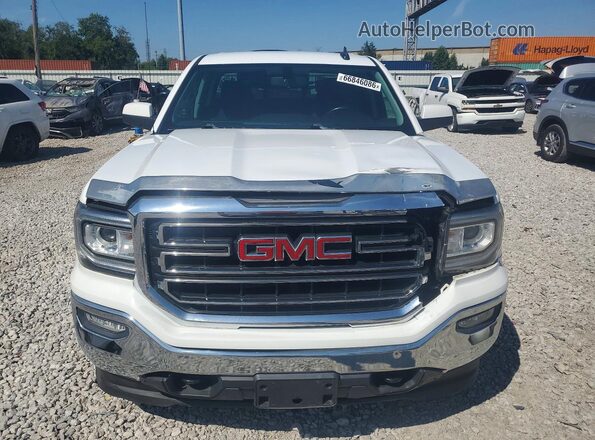 1GTV2MEC0HZ299488 2017 GMC SIERRA White Widok zestawu wskaźników