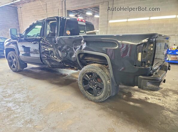 1GTV2MEC1JZ147645 2018 GMC SIERRA Черный Задняя левая четверть