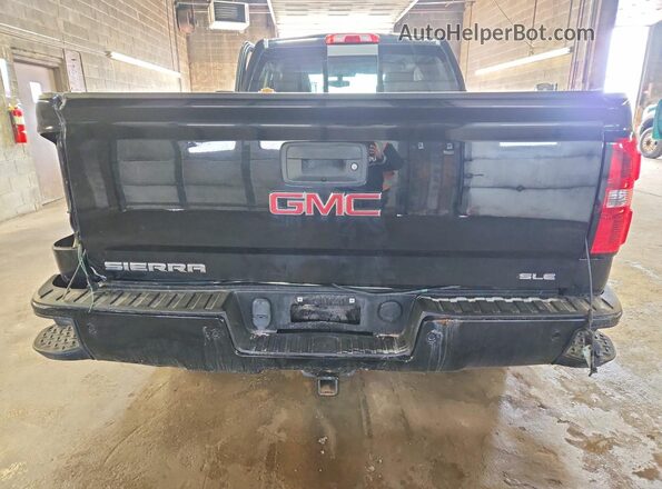 1GTV2MEC1JZ147645 2018 GMC SIERRA Черный Вид сзади