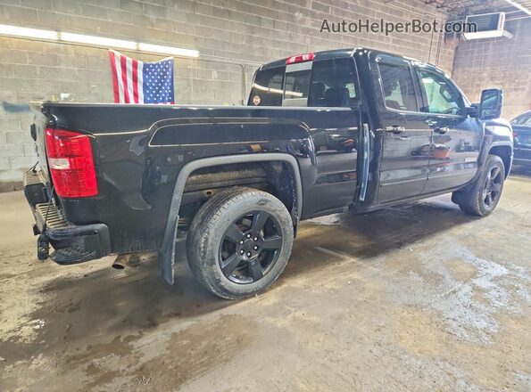 1GTV2MEC1JZ147645 2018 GMC SIERRA Черный Задняя правая четверть