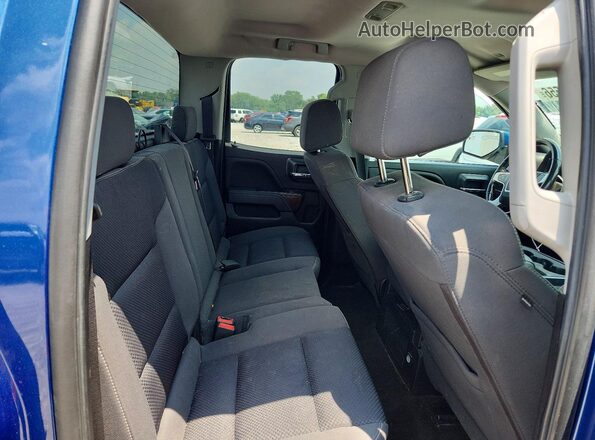 1GTV2MEC1JZ190107 2018 GMC SIERRA Blue Widok tylnych siedzeń